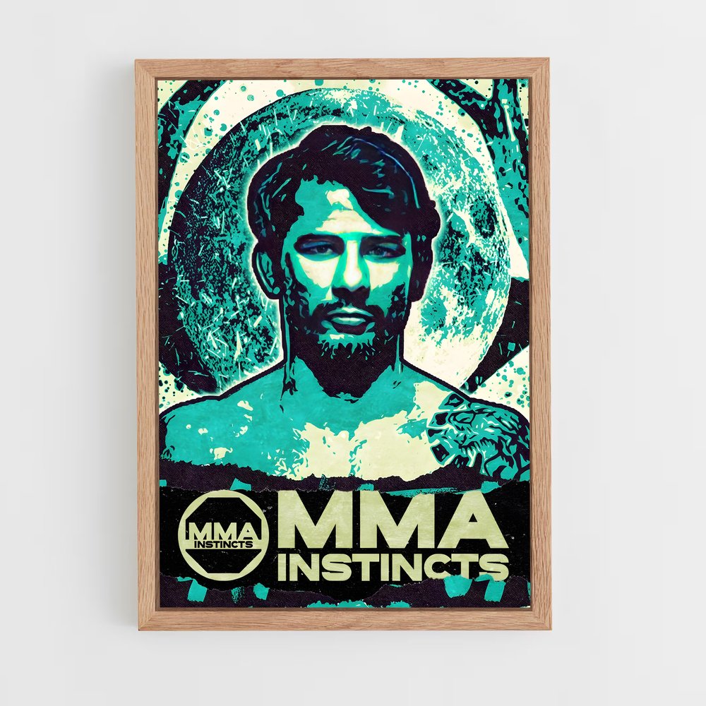 Poster Mama Instinct – affiche MMA (vue 4)